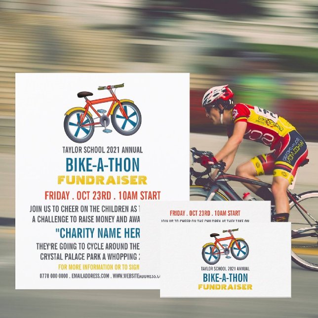 Kinderfahrrad, Kinderfahrrad-Wohltätigkeit-Bike-a- Flyer (Von Creator hochgeladen)