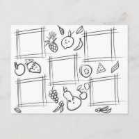 Kinderfarbenspass Zeichnend Doodling