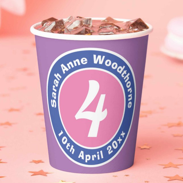 Kinderfeier mit Alter Pappbecher (Von Creator hochgeladen)