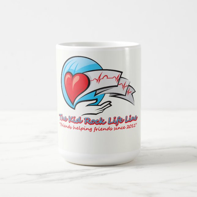 Kinderfelsen-Lebensader Kaffee-Tasse Kaffeetasse (Mittel)
