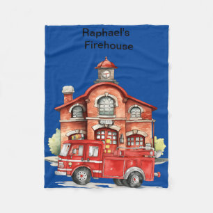 Kinderfeuerhaus und Motor Fleecedecke