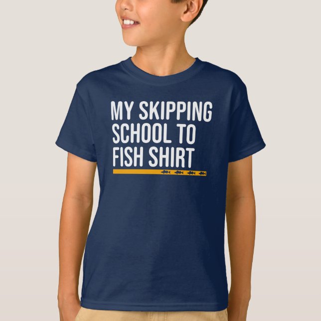 Kinderfisch-Shirt T-Shirt (Vorderseite)