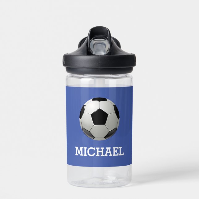 Kinderfußball-Individuelle Name Trinkflasche (Vorne)