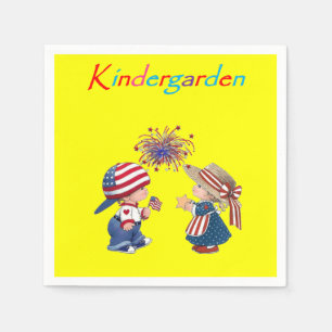 Kindergarden Paper Napkins Serviette