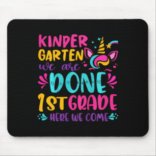 Kindergarten, 1. Klasse am letzten Schultag Mousepad