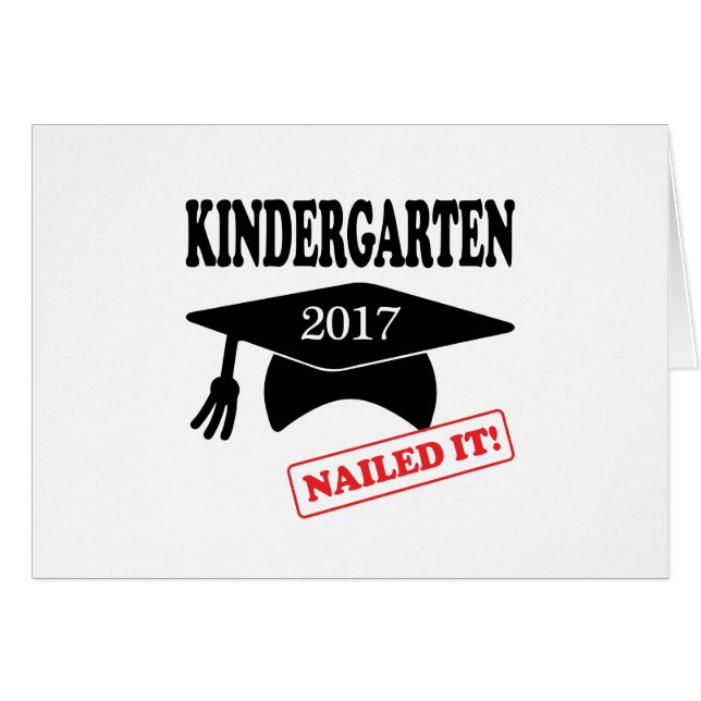 Kindergarten 2017 nagelte es (Vorderseite (Horizontal))
