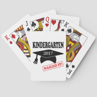 Kindergarten 2017 nagelte es spielkarten
