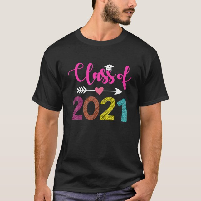 Kindergarten 2021 Abschluss-T-Shirt-Klasse 2021 T-Shirt (Vorderseite)