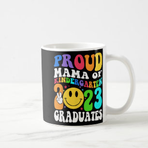 Kindergarten Abschluss 2023 Groovy Graduate Shirt Kaffeetasse