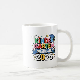 Kindergarten Abschluss 2025 Graduate Kids Boys Gi Kaffeetasse