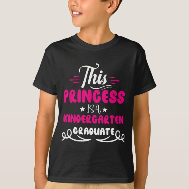 Kindergarten Abschluss am letzten Schultag T-Shirt (Vorderseite)