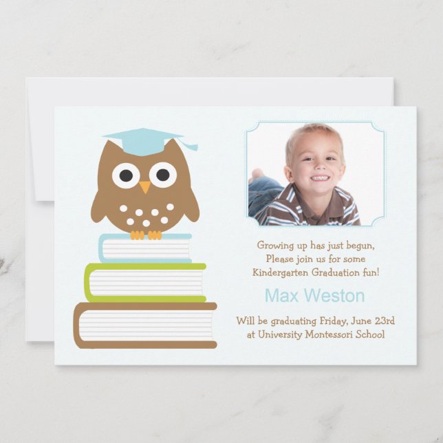 Kindergarten Abschluss Einladung (Vorderseite)