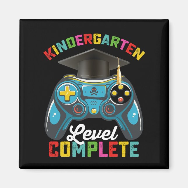 Kindergarten - Abschluss-Gaming Magnet (Vorne)