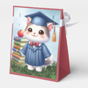 Kindergarten Abschluss Girl Cat Herzlichen Glückwu Geschenkschachtel