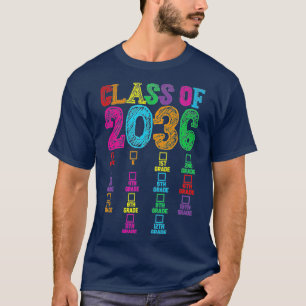 Kindergarten Abschluss Handprint Klasse 2036 Gr T-Shirt
