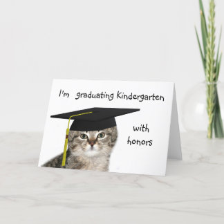 Kindergarten Abschluss Karte
