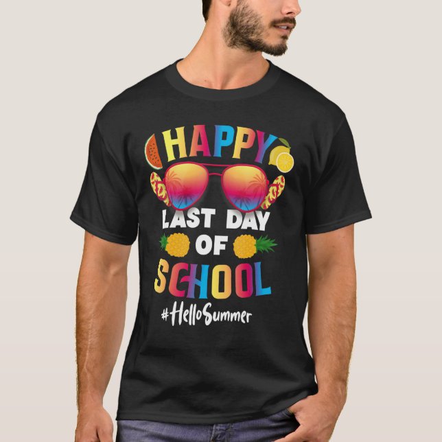 Kindergarten Abschluss Kinder Sommerspass Letzten  T-Shirt (Vorderseite)