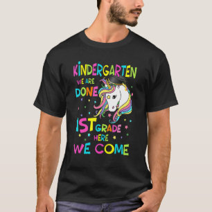 Kindergarten Abschluss Magical Unicorn Boys Girls T-Shirt