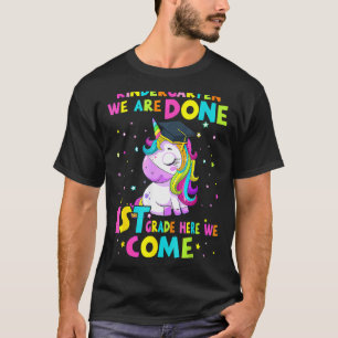 Kindergarten Abschluss Magisches Einhorn für Mädch T-Shirt