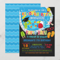 Kindergarten Abschluss Pool Party - Junge B
