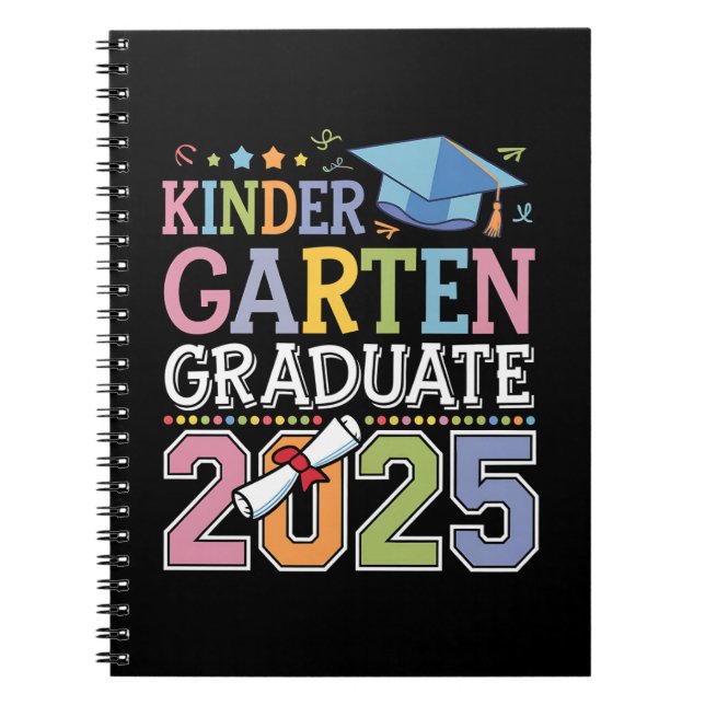 Kindergarten-Abschluss-Schule 2025 Notizblock (Vorderseite)