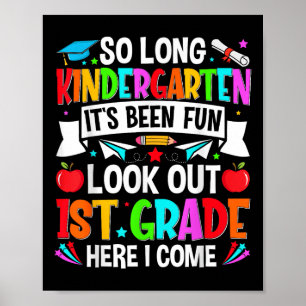 Kindergarten Abschluss Shirt 2025 Kindermädchen Poster