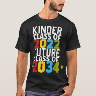 Kindergarten Abschluss T-Shirt Kinderklasse 2022 F