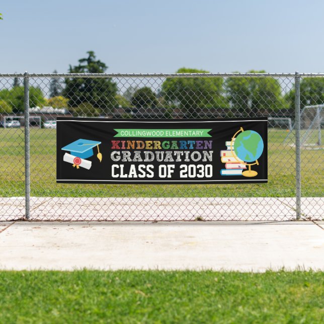 Kindergarten Abschluss-Zeremonie oder Party-Banner Banner (Insitu)
