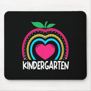 Kindergarten Boho Rainbow-Lehrerteam Kinder squa Mousepad