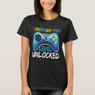 Kindergarten-Ebene entsperrte Kleidung zurück zur T-Shirt