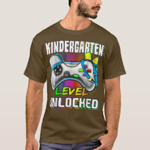 Kindergarten-Ebene unverschlossen T-Shirt
