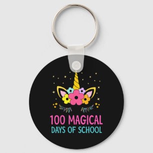 Kindergarten für Mädchen 100 magische Tage 1 Schlüsselanhänger