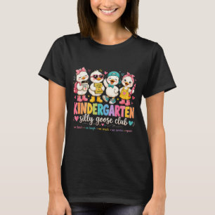 Kindergarten Gans Verrückter Lehrer Lustige Gans R T-Shirt