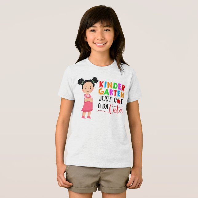 Kindergarten Got nur Niedlicheres Shirt (Vorderseite Voll)
