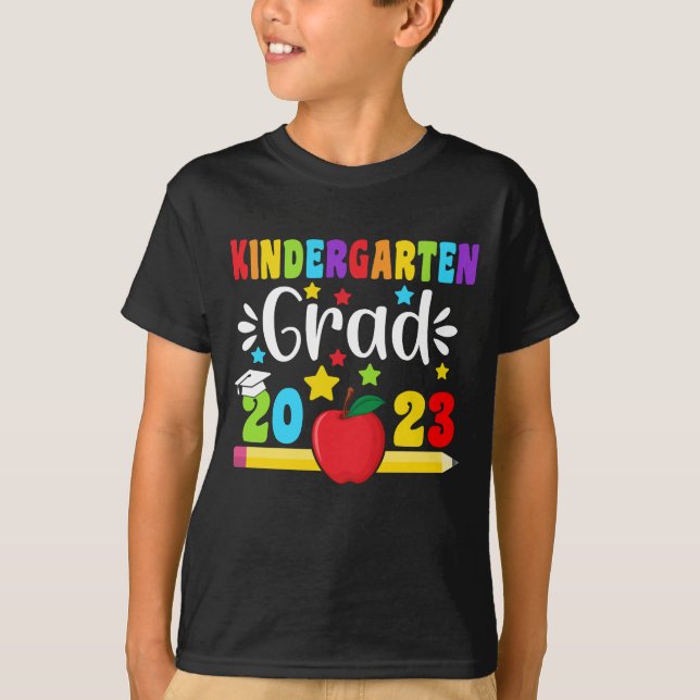 Kindergarten grad 2023 - Kinderschule Grad T-Shirt (Vorderseite)