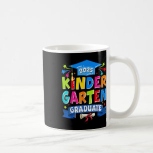 Kindergarten Graduate 2025 Kinder Abschluss Kinder Kaffeetasse