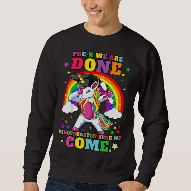 Kindergarten Graduation Magical Unicorn   1 Sweatshirt (Vorderseite)
