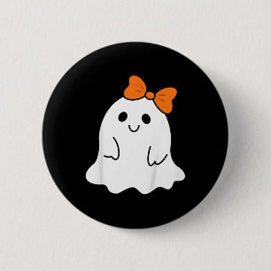 Kindergarten Halloween mit einem Bow Girls Hallowe Button