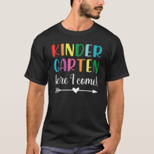 Kindergarten Hier bin ich Lehrerin T-Shirt