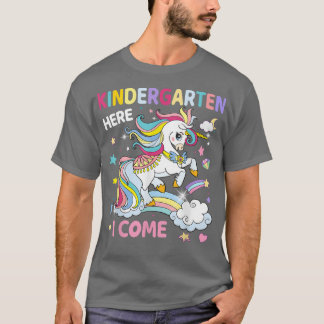 Kindergarten Hier komme ich zurück zur Schule Unic T-Shirt