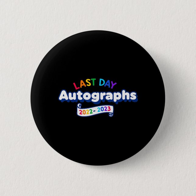 Kindergarten Kindergartenlehrer Graduation Button (Vorderseite)
