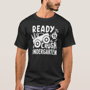 Kindergarten-Kinderwagen rückwärts in S T-Shirt