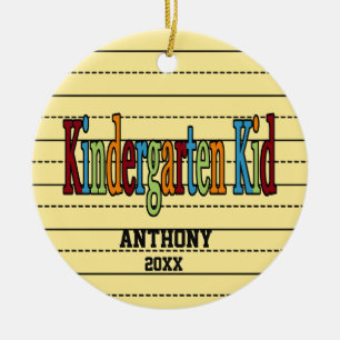Kindergarten-Kinderweihnachtsverzierung Keramikornament