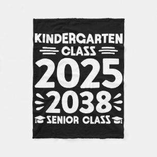 Kindergarten-Klasse von 2025 zukünftige Senior-Kla Fleecedecke