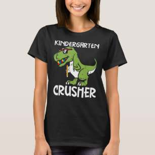 Kindergarten Kreuzfahrer zurück zur Schule Rex Din T-Shirt