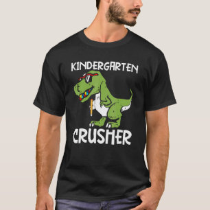 Kindergarten Kreuzfahrer zurück zur Schule Rex Din T-Shirt