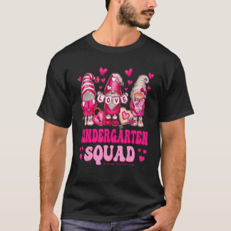 Kindergarten-Lehrer-Team Valentins-Gnome Halten T-Shirt