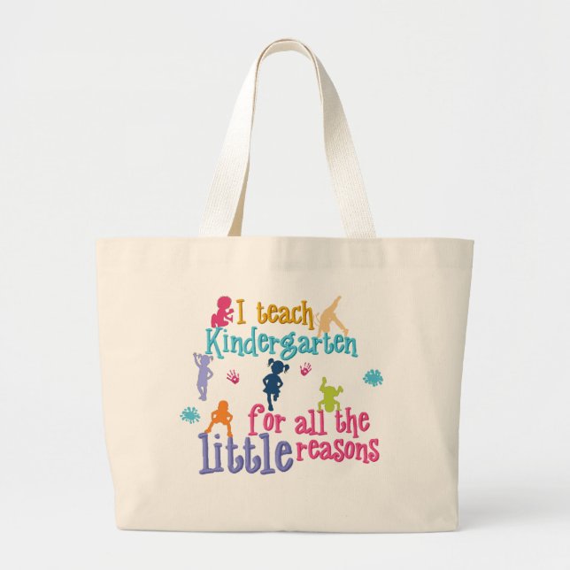 Kindergarten Lehrerin Tote Tasche (Vorne)