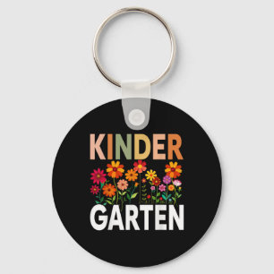 Kindergarten Lehrerin Wildblume zurück zur Schule Schlüsselanhänger