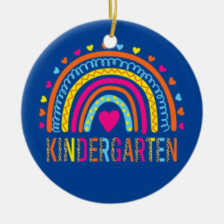 Kindergarten Leopard-Lehrerin kehrt zurück Keramik Ornament